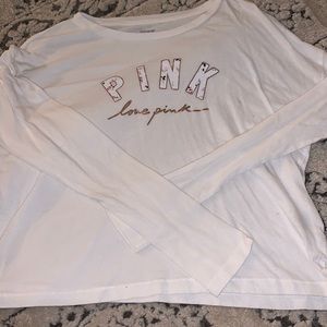 White long sleeve women’s top